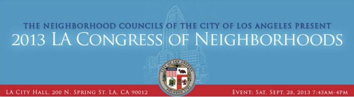 Congress of Neighborhoods LA 2013