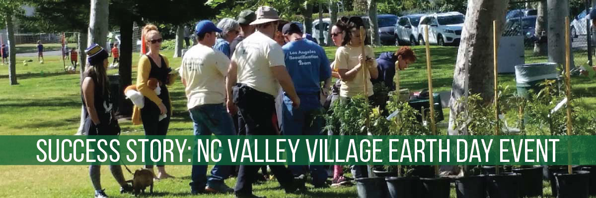 NC Success Story: Valley Village Earth Day event (blog header)
