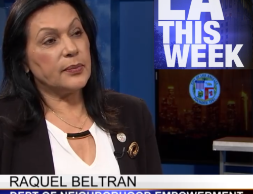 NCs in the News: GM Raquel Beltrán Talks to Channel 35’s “Currents” About the History and Future of Neighborhood Councils